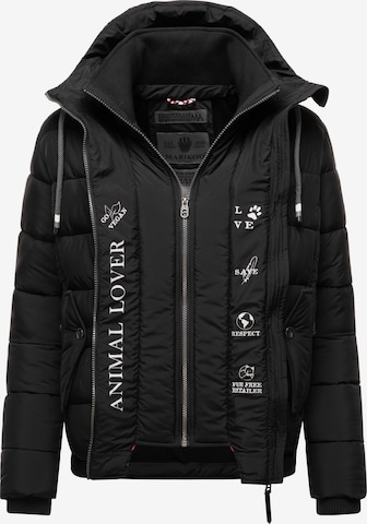 MARIKOO Winter jacket 'Taisaa' in Black