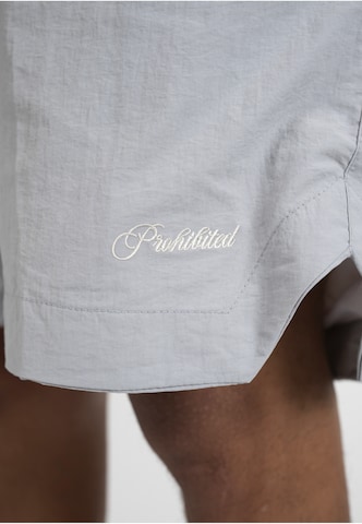 Prohibited Wide leg Broek 'Low Tide' in Grijs