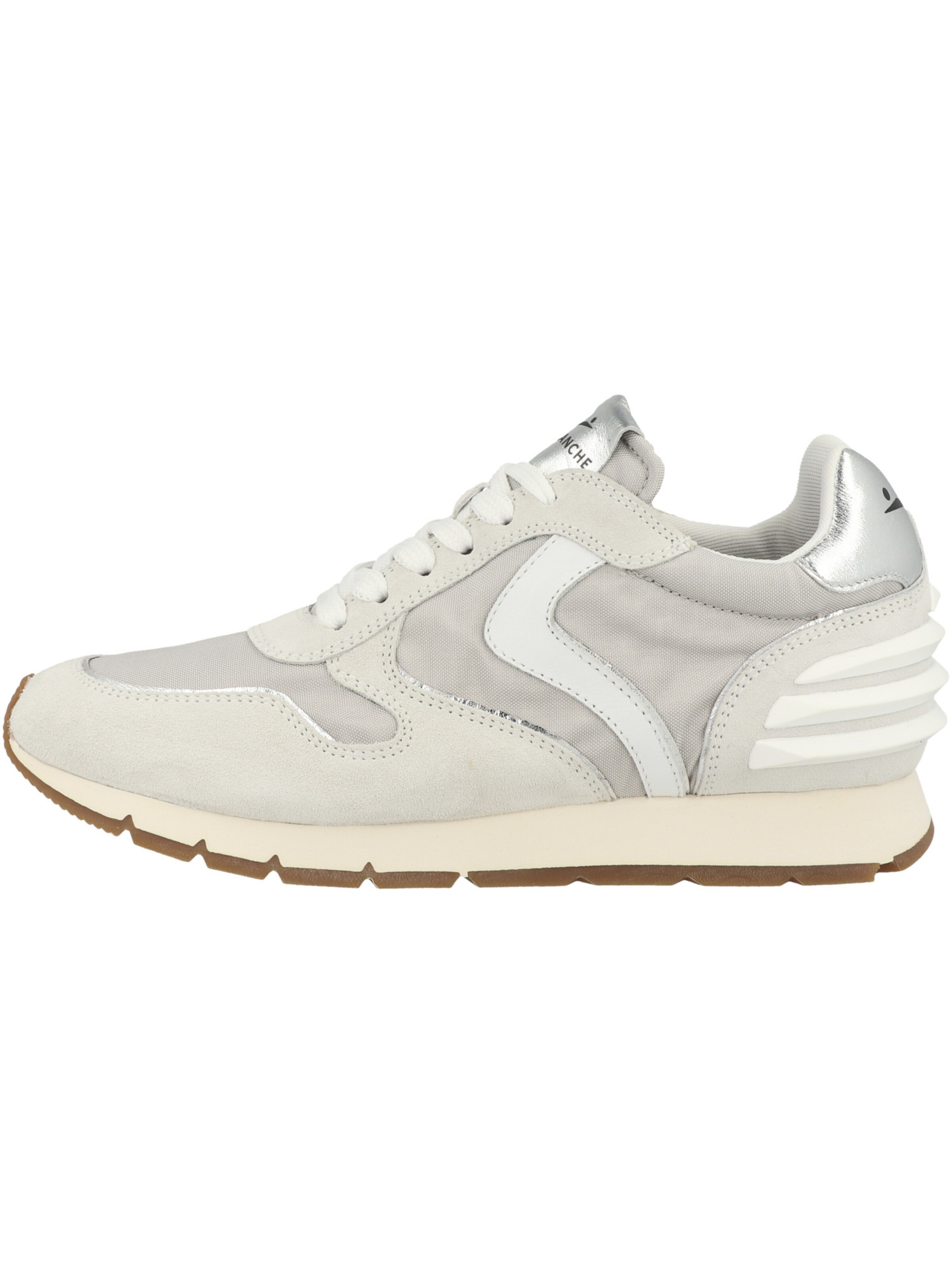 Baskets basses 'JULIA POWER' Voile blanche en gris