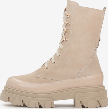 Kazar Veterlaarsjes in Beige: voorkant