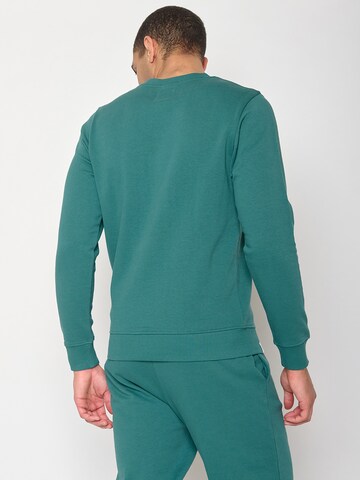 GREENBOMB Sweatshirt 'Run' in Green