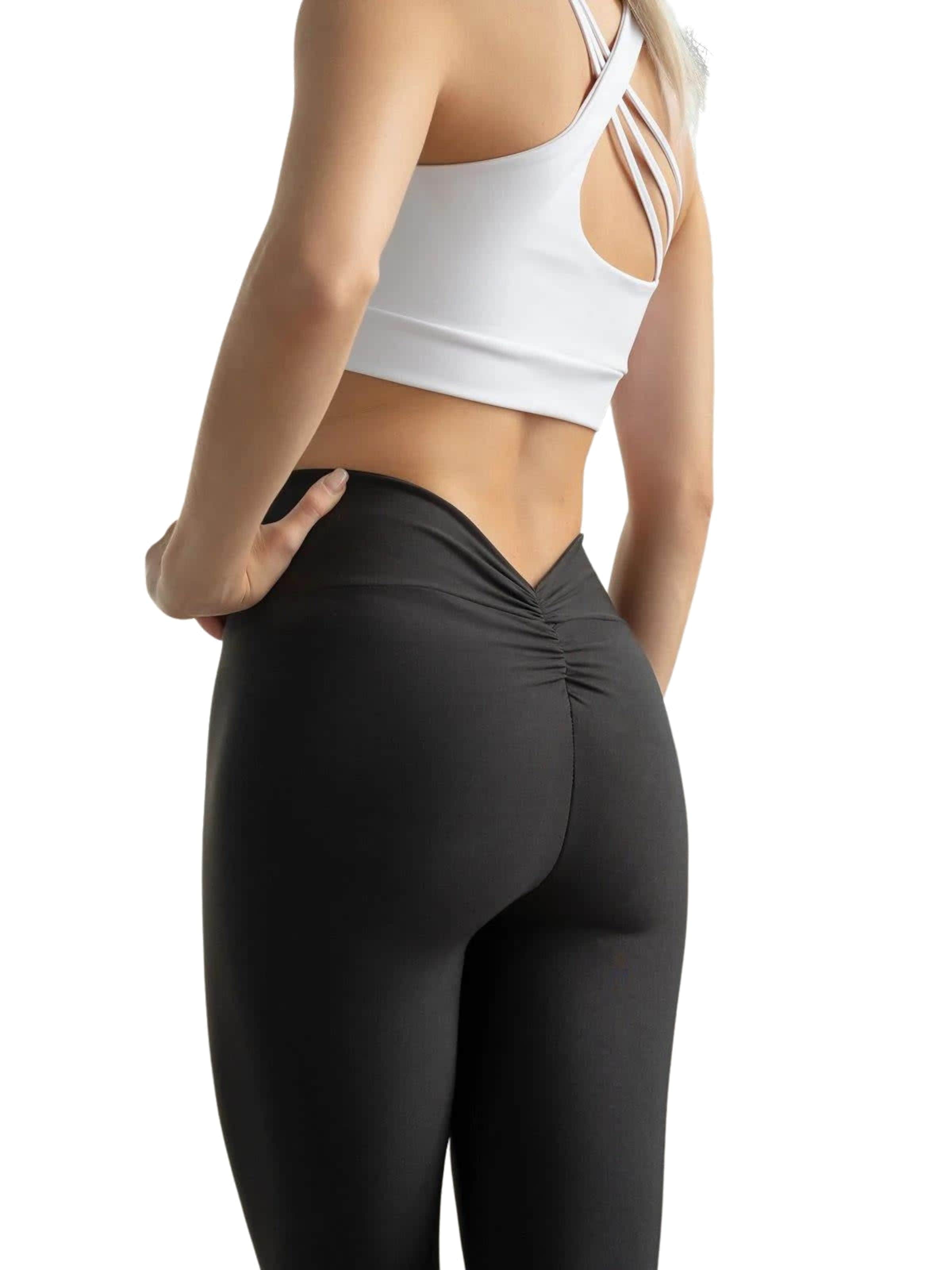 Lismina Slim fit Leggings '406 VE Butt Scrunch Leggings' in Black