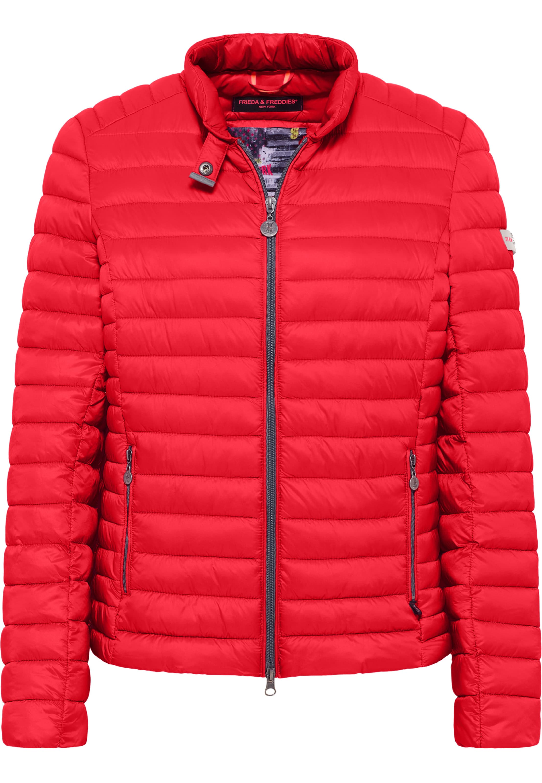 Frieda & Freddies NY Between-Season Jacket 'Judy' in Red: front