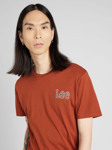 Lee Shirt 'ESSENTIAL' in Brown