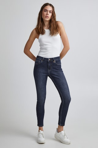 PULZ Jeans Slimfit Jeans 'EMMA' in Blau