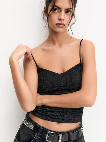 Pull&Bear Top – černá