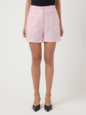Regular Pantalon YAS en rose : devant