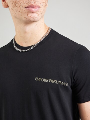 Maglietta di Emporio Armani in nero