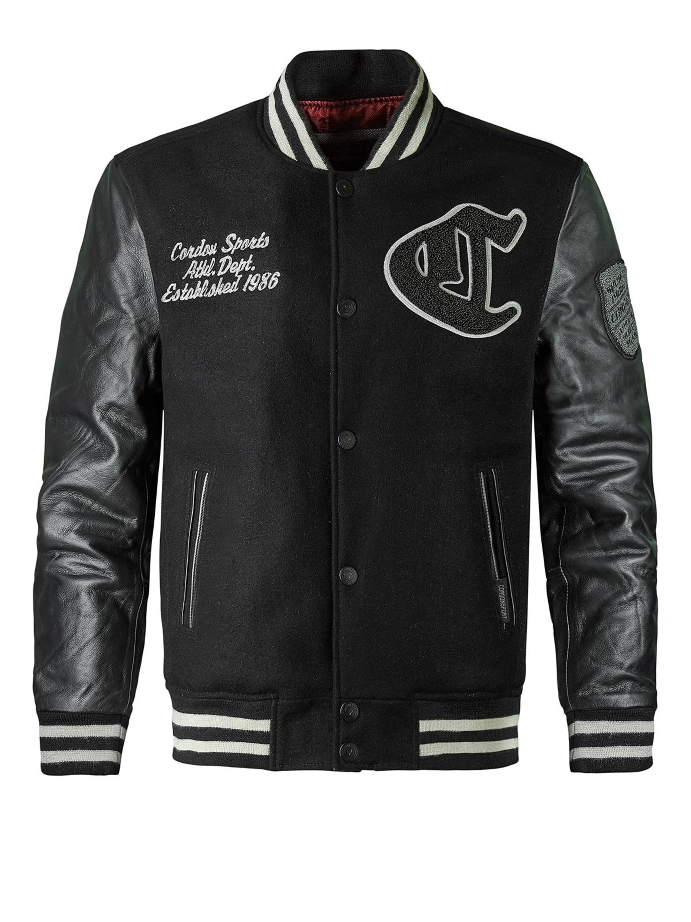 Cordon Sport Winter Jacket 'Team' in Black: front