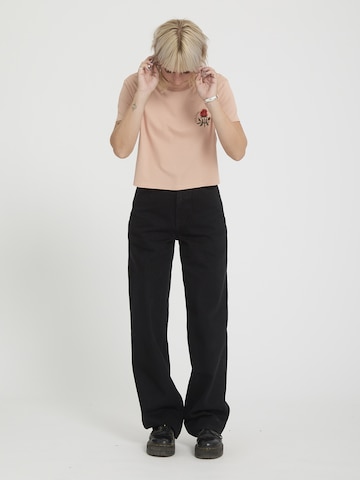 T-shirt 'Dial' Volcom en rose