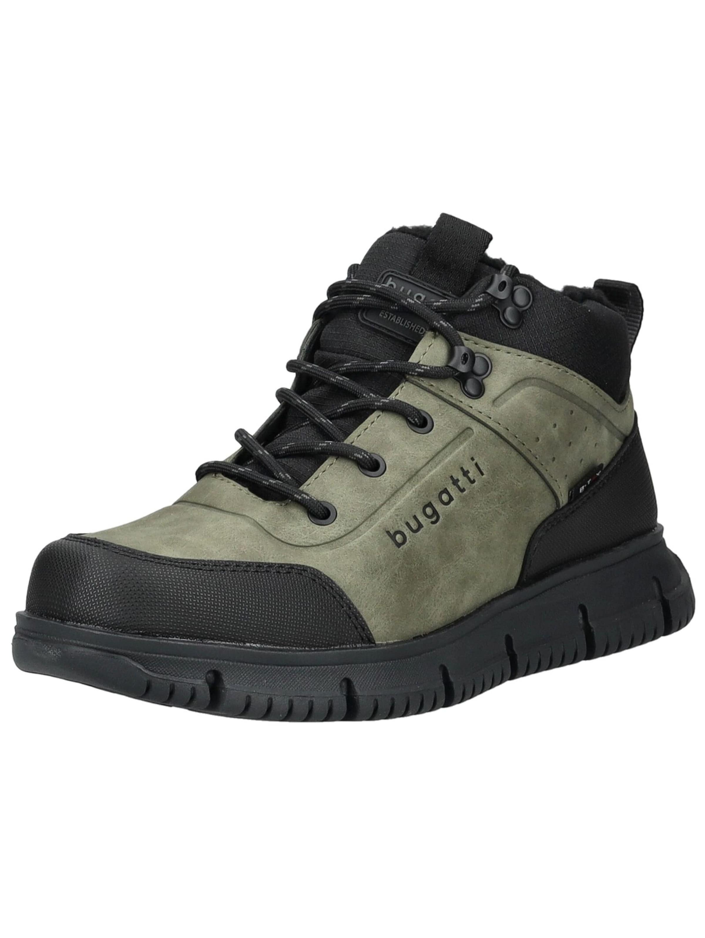 bugatti Lace-up boots 'AC2' in Green: front