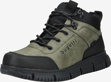 bugatti Schnürboots 'AC2' in Grün: Vorderseite
