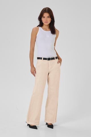 My Essential Wardrobe Loosefit Broek in Beige