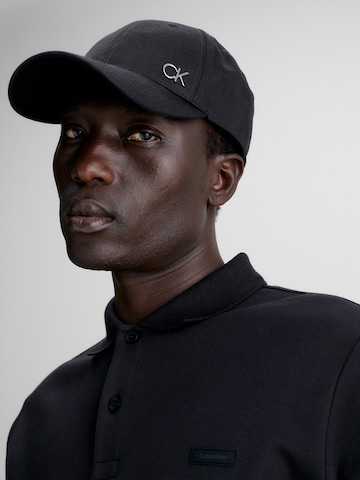 Cappello da baseball di Calvin Klein in nero: frontale