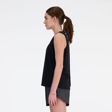 new balance Sporttop 'Essentials' in Zwart