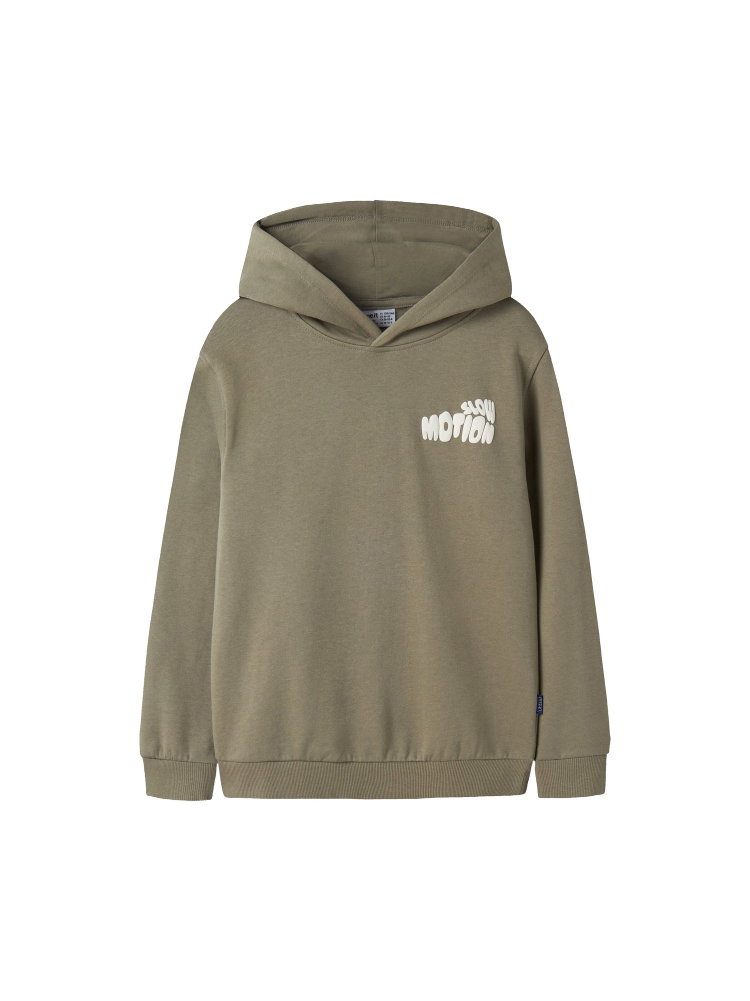 NAME IT Sweatshirt 'NKMNOAM' in Green: front