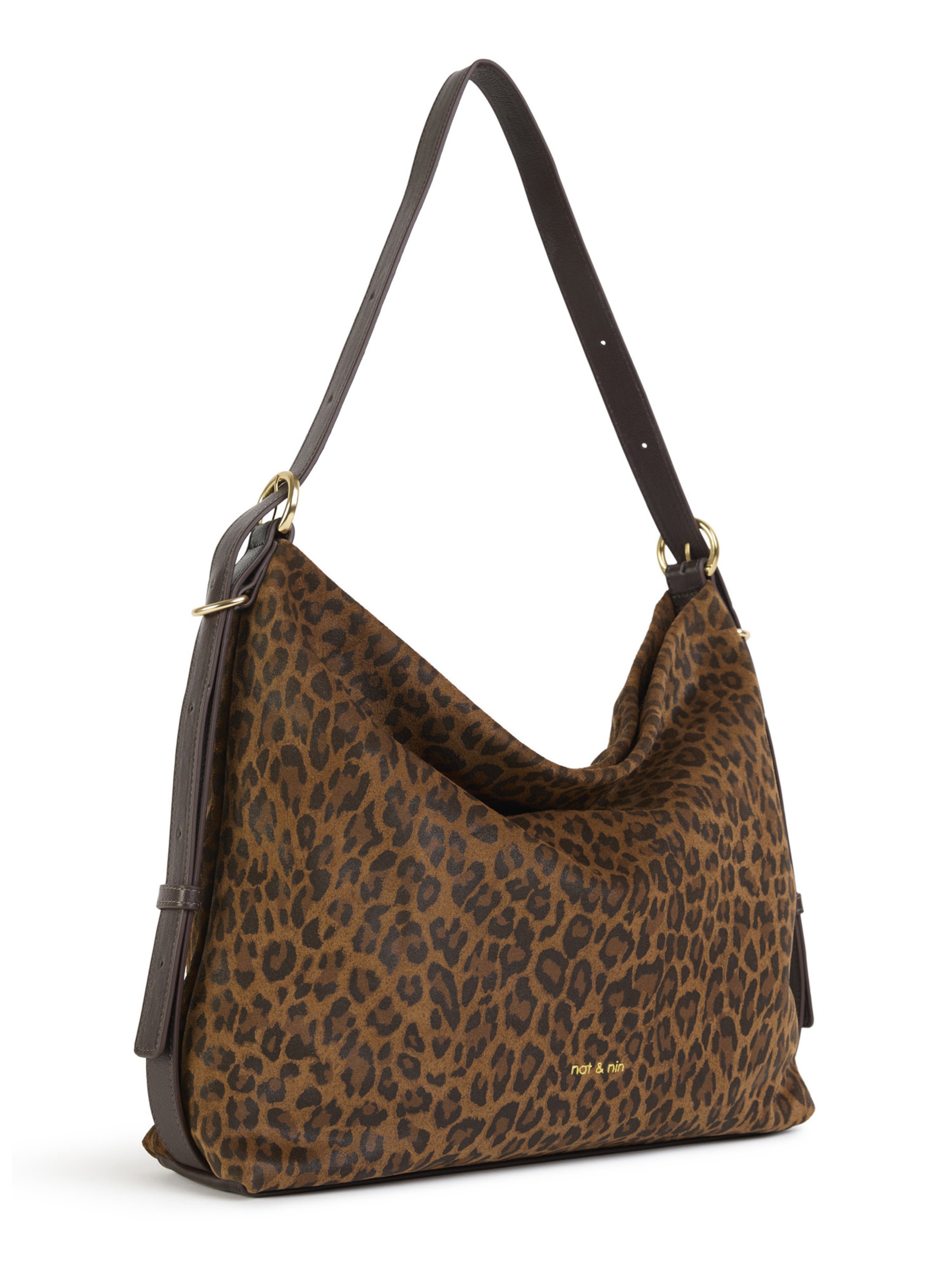 Nat&Nin Наплечная сумка 'Moreen' в Коричневый