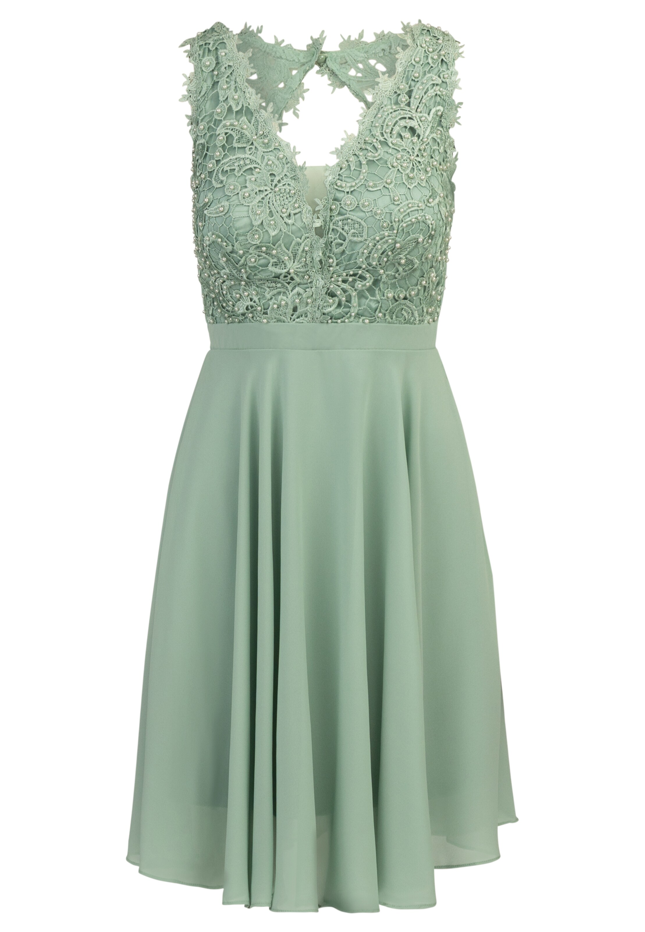 APART Coctailkjole i grøn: forside