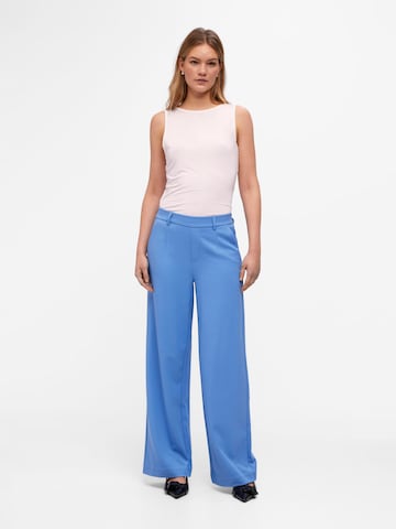 Wide leg Pantaloni 'Lisa' di OBJECT in blu