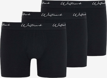 Boxers 'LUCAS' WESTMARK LONDON en noir : devant