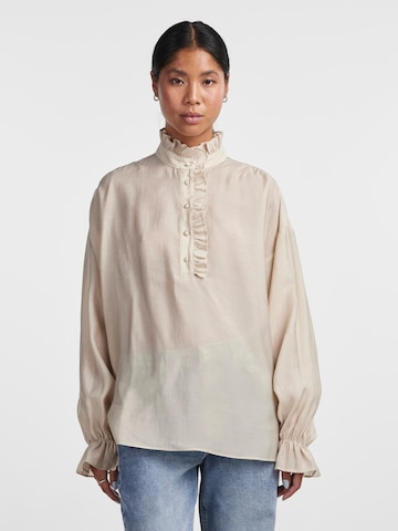 PIECES Blouse 'JUDE' in White: front