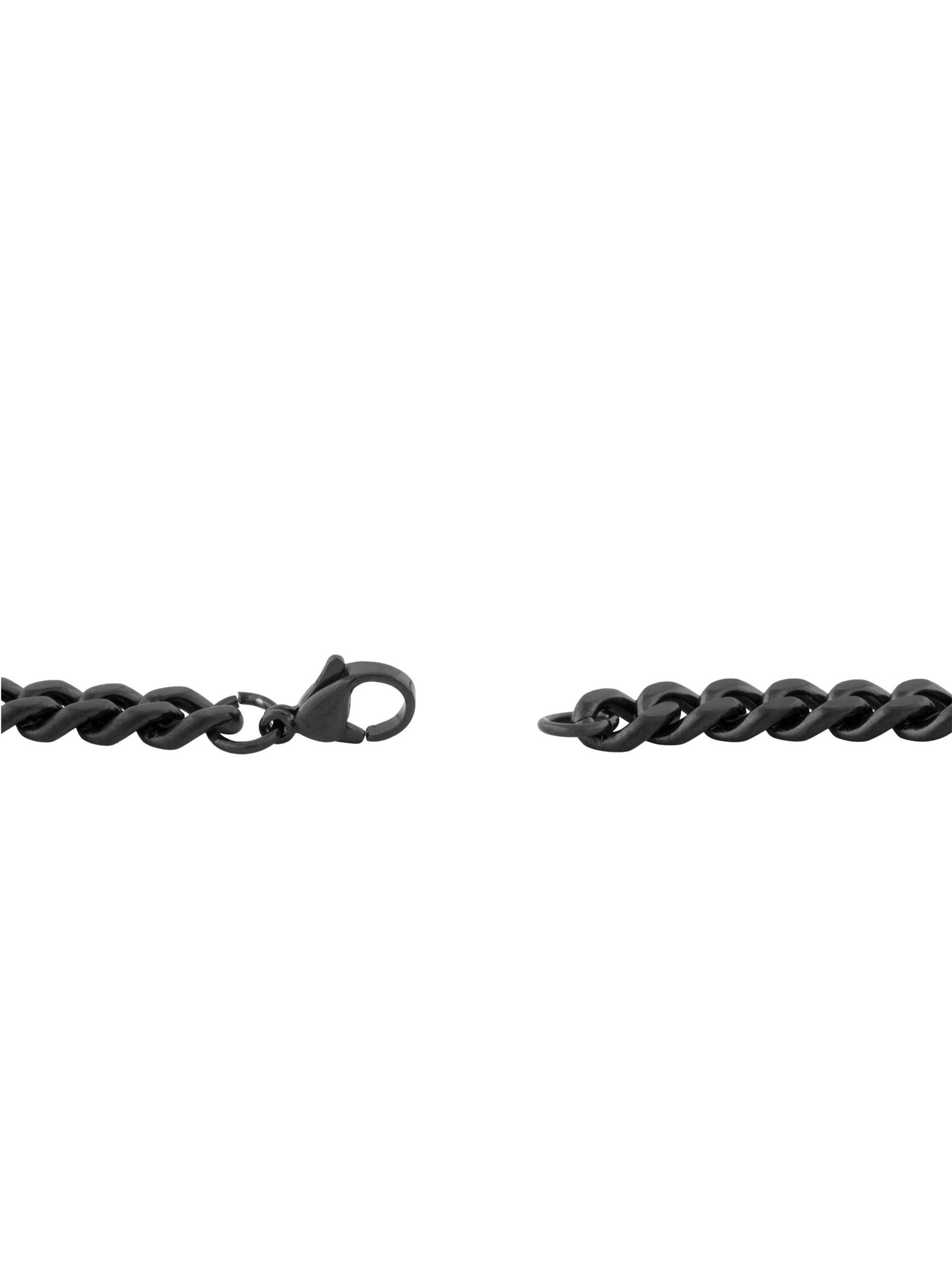 Akitsune Necklace 'Fibra' in Black