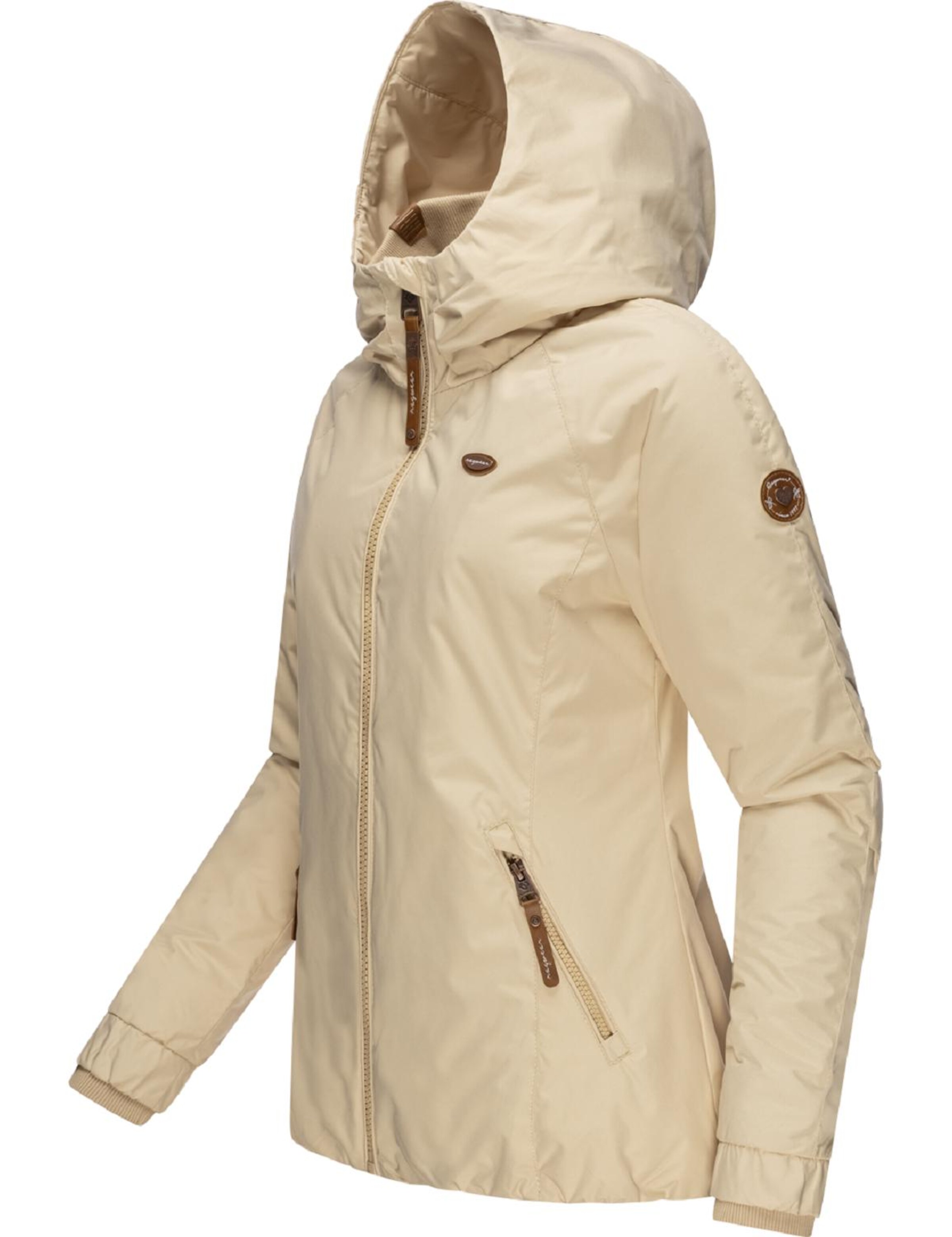 Frauen Große Größen Ragwear Winterjacke 'Dizzie' in Cappuccino - ZL64210 Frauen Große Größen Ragwear Winterjacke 'Dizzie' in Cappuccino - ZL64210