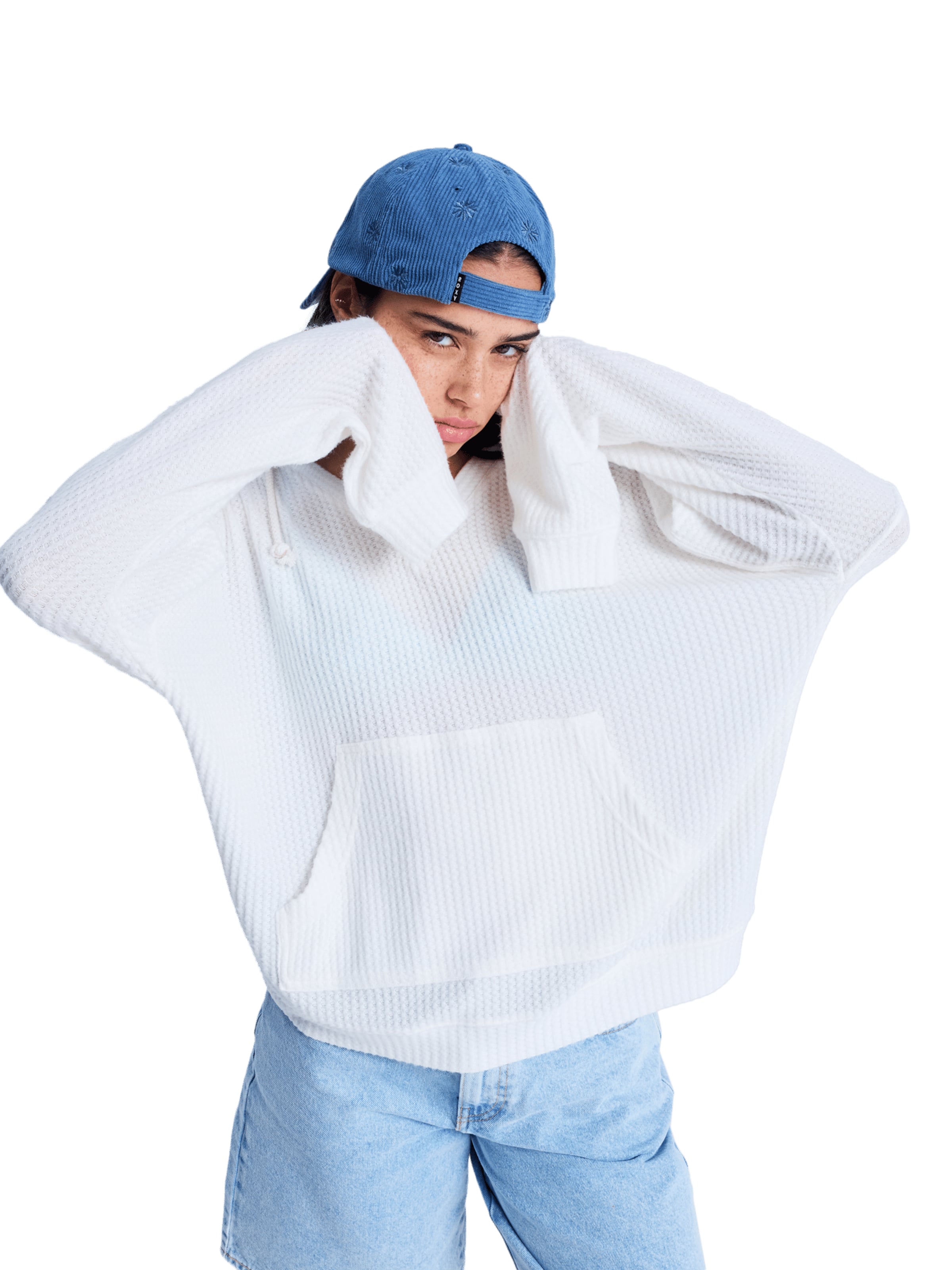 ROXY Pullover 'Ocean Drive' in Weiß: Vorderseite