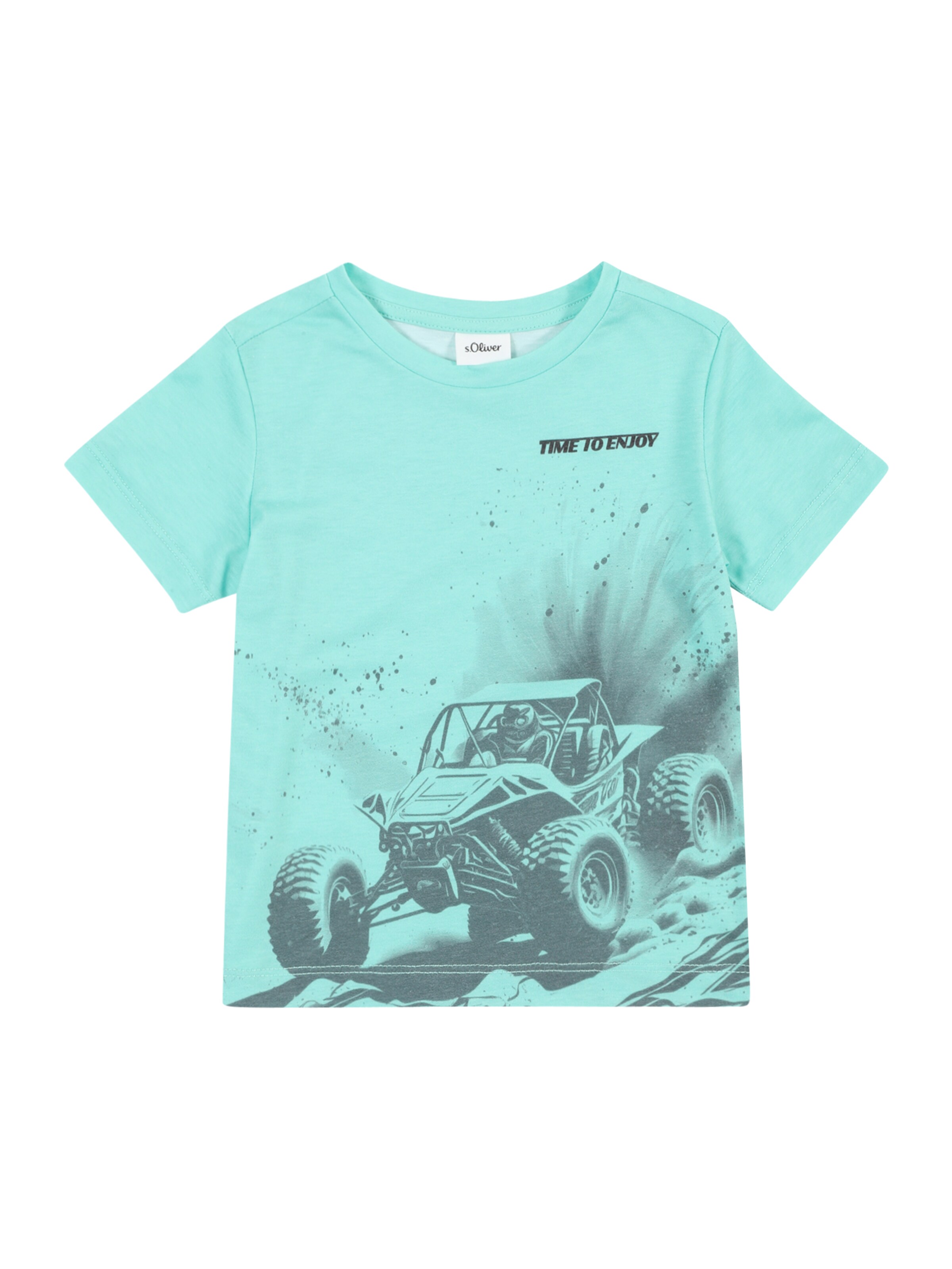 s.Oliver Shirt in Groen: voorkant