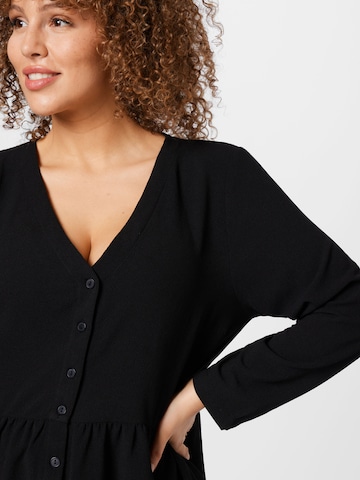 ABOUT YOU Curvy Blouse 'Jayla' in Zwart
