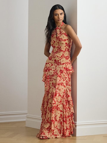 sarkans Lauren Ralph Lauren Vakarkleita: no priekšpuses