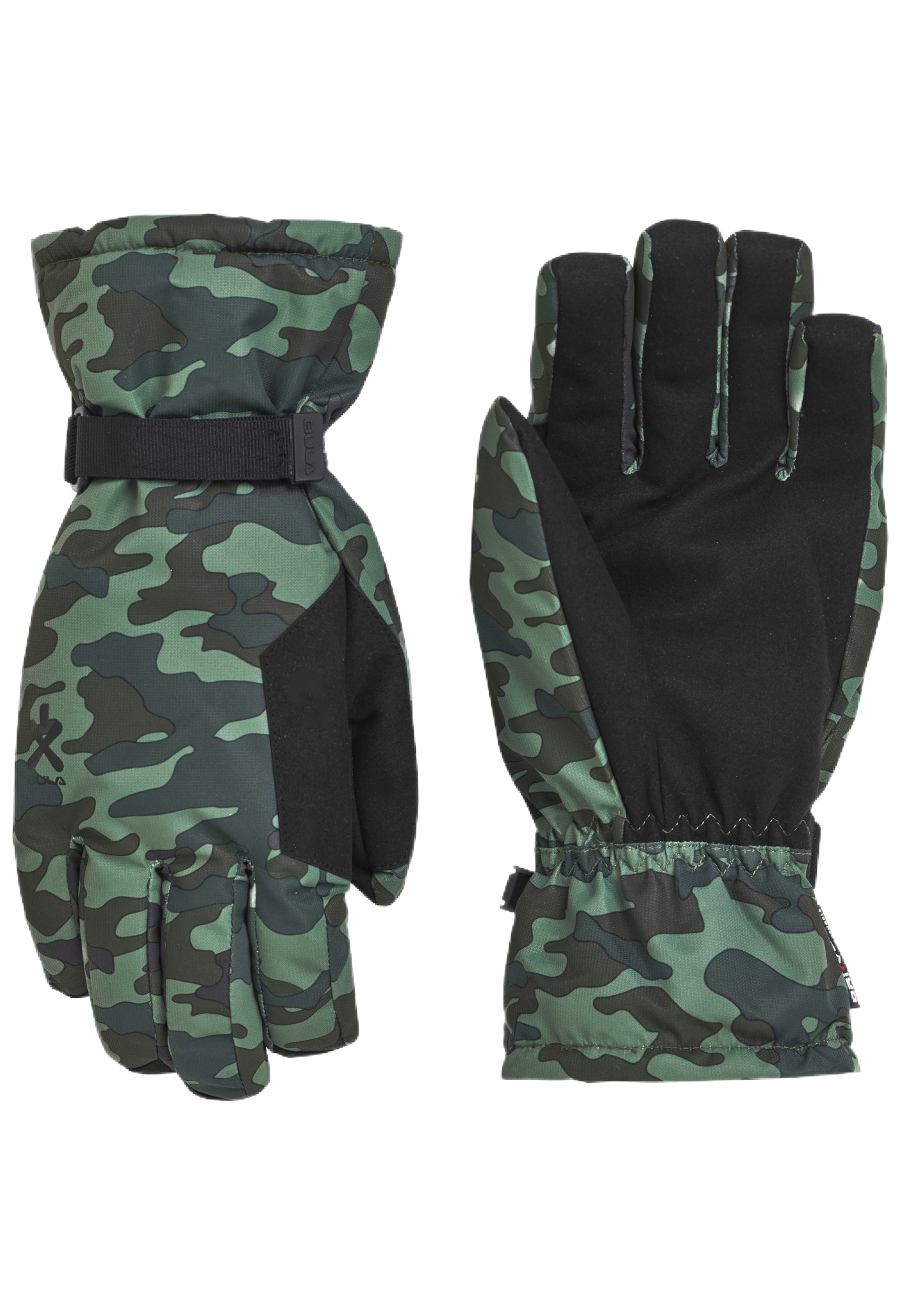 BULA Athletic Gloves in Green: front
