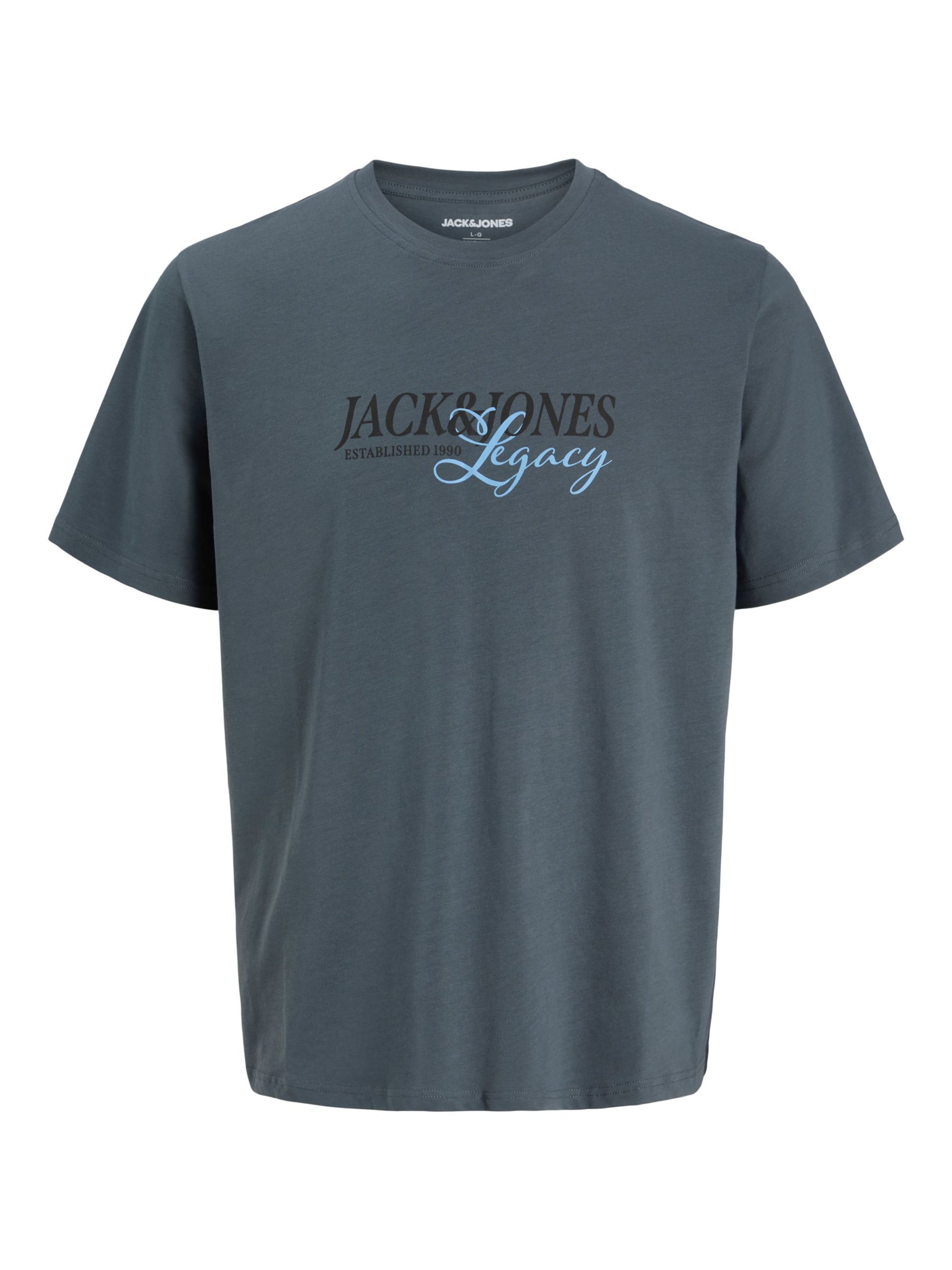 T-Shirt 'JJJade' Jack & Jones Plus en gris : devant