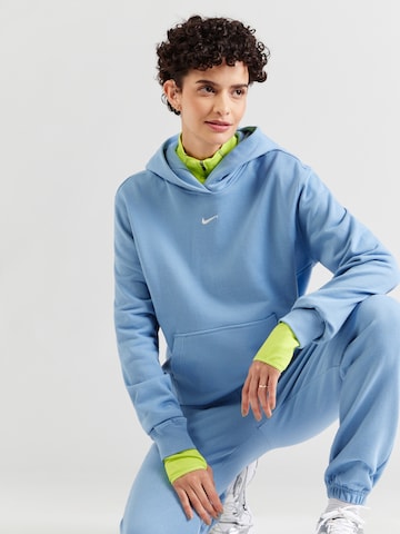 Nike Sportswear Mikina – modrá: přední strana