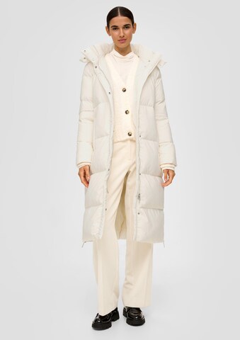 s.Oliver BLACK LABEL - Abrigo de invierno en blanco