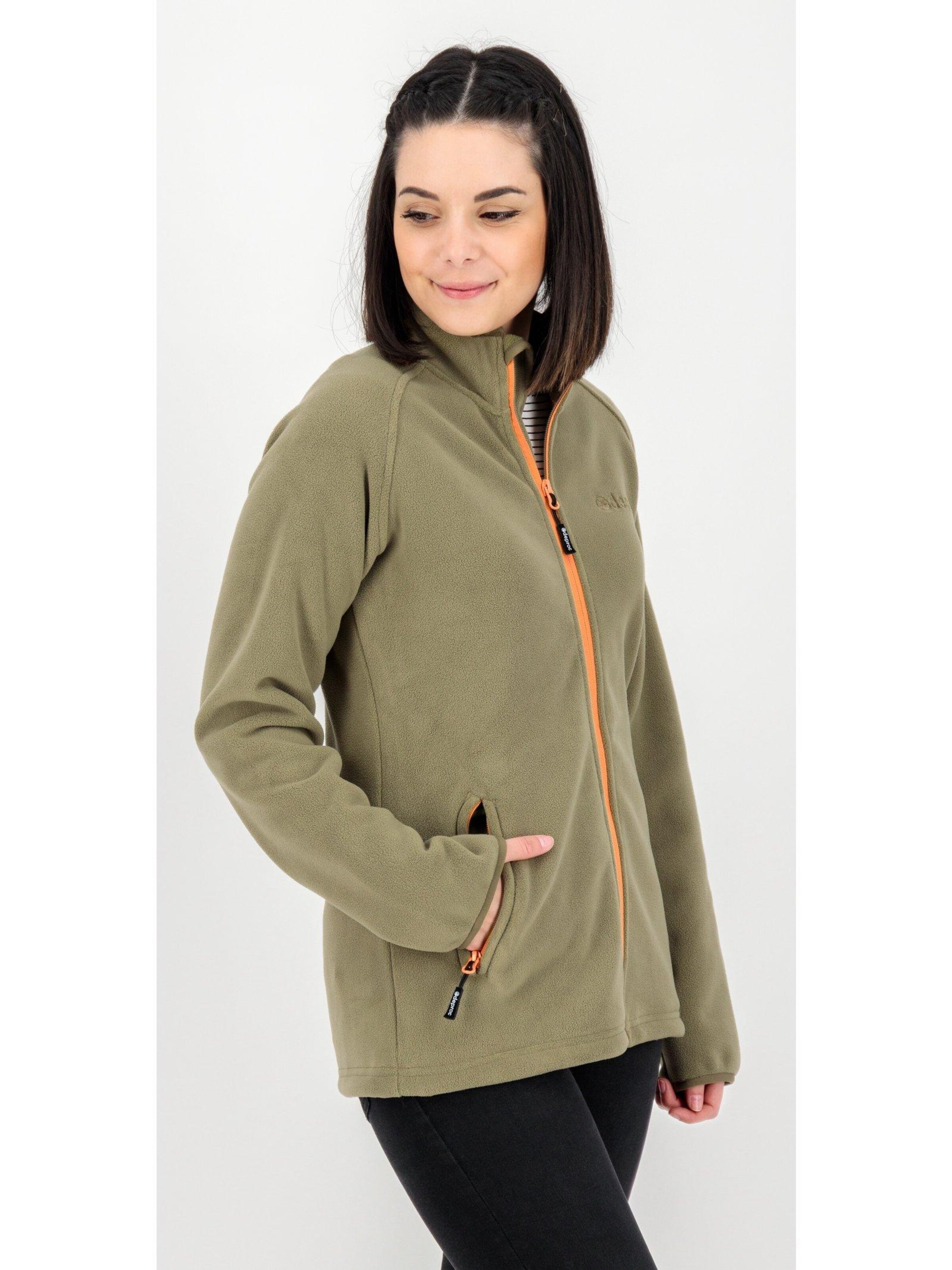 deproc Fleecejacke 'WAWA BAY'‌‌‌‌‌‌‌ in Grün