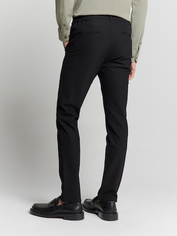 No Excess Regular Chino 'Sedoc' in Zwart