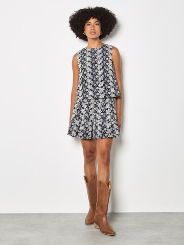 Jupe ' ' Apricot en bleu : devant