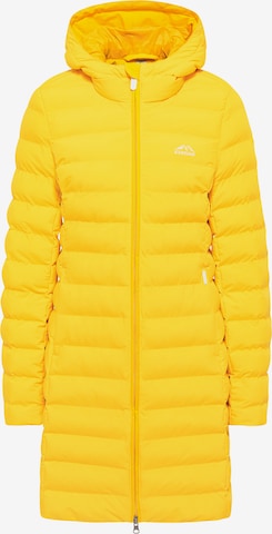 ICEBOUND Winter Coat in Yellow: front