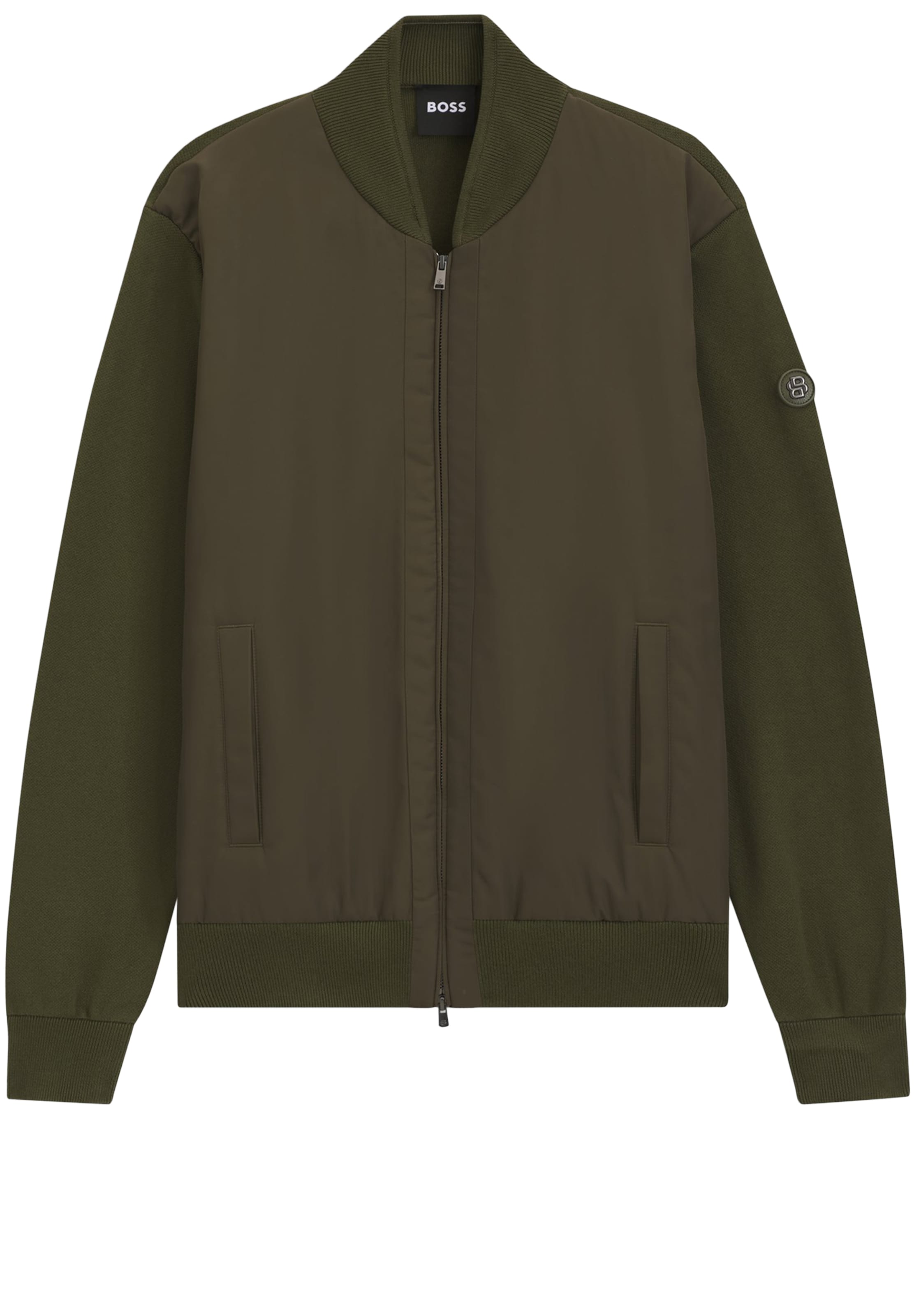 BOSS Jacke 'Levaio' in Grün: Vorderseite