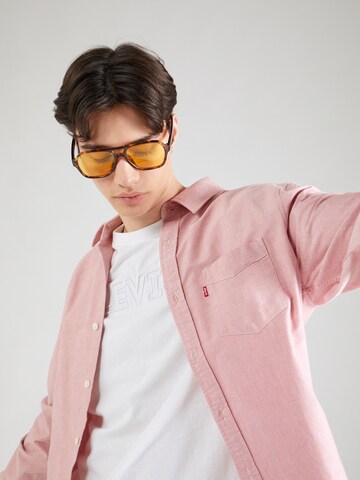 LEVI'S ® Regular fit Button Up Shirt 'SUNSET' in Pink