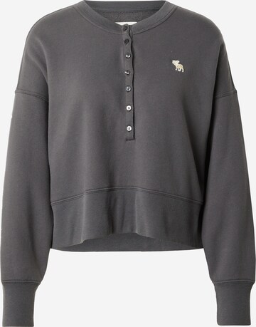 Abercrombie & Fitch Sweatshirt in Grijs: voorkant