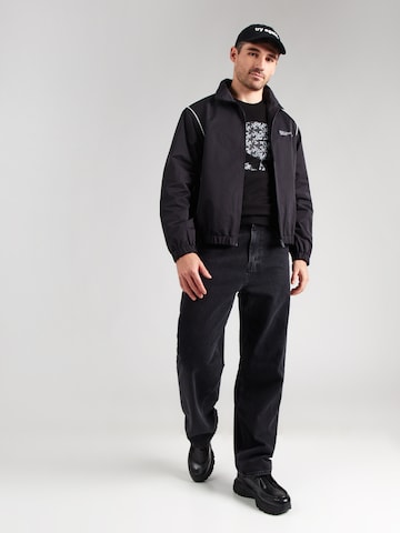 juoda Karl Lagerfeld Megztinis be užsegimo