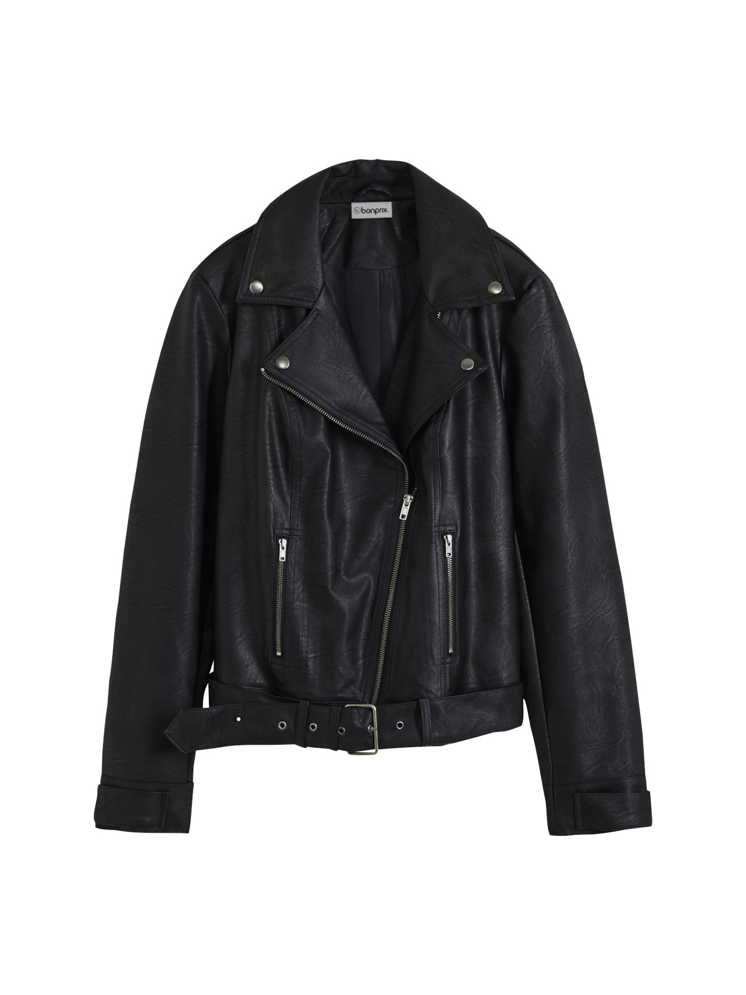 bonprix Jacke in Schwarz: Vorderseite