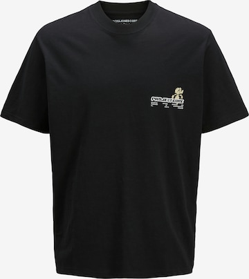 JACK & JONES T- Shirt 'JCORECHARGE' in Schwarz: Vorderseite