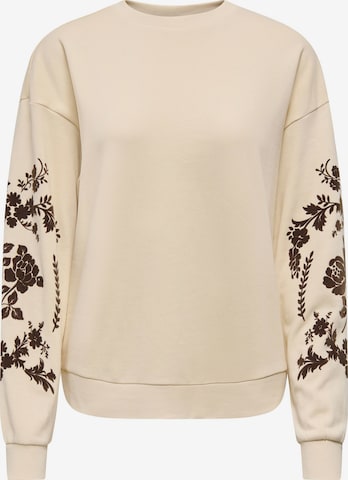JDY - Sudadera 'JDYIrmelin' en beige: frente