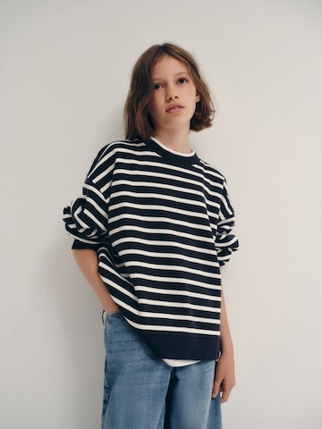 The Set Sweatshirt i blå
