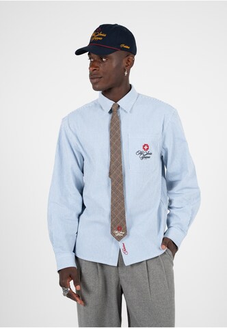 Prohibited Regular fit Overhemd 'The Swiss Yuppie' in Blauw