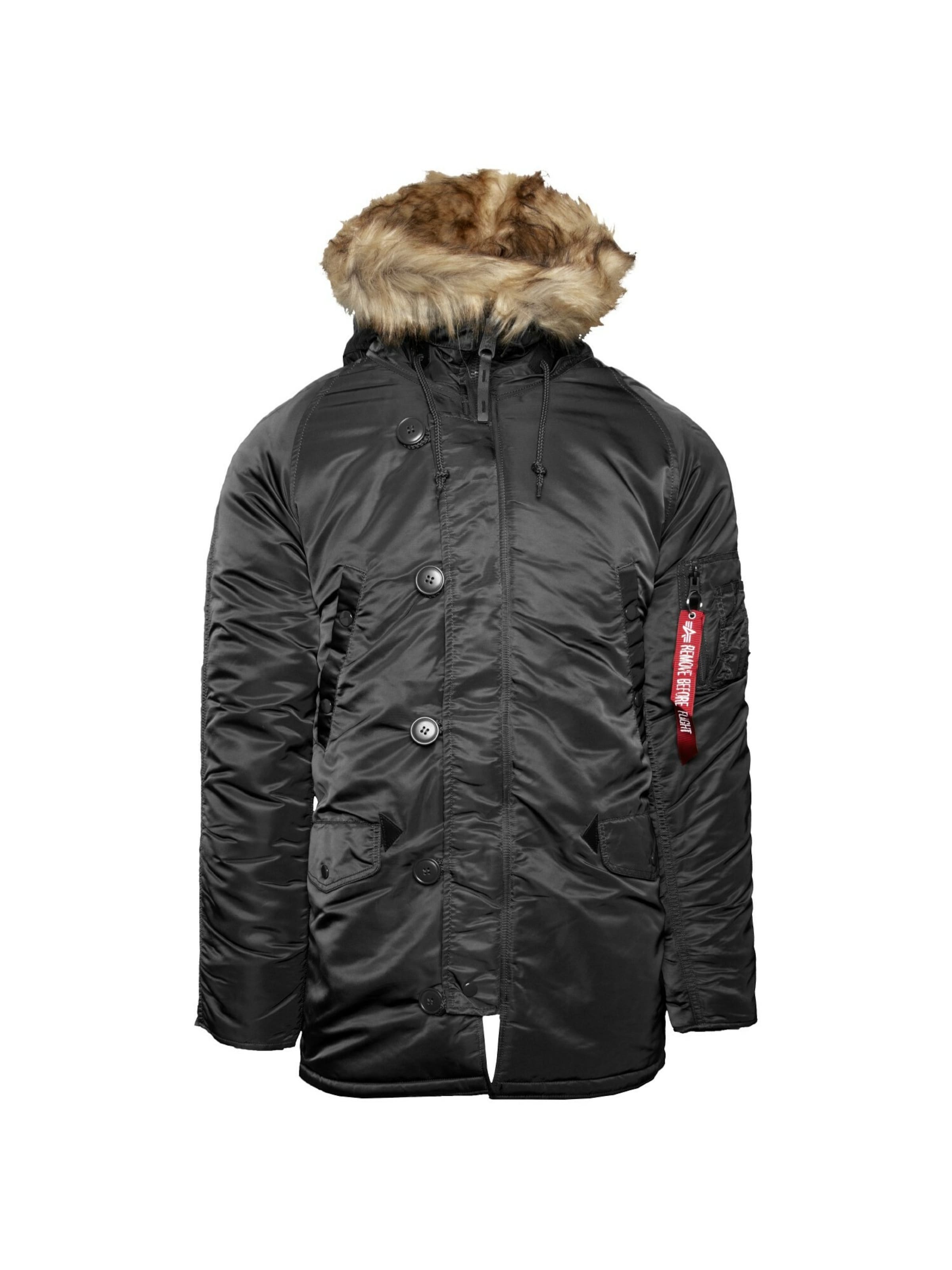 ALPHA INDUSTRIES Winter jacket N3B VF 59 in Basalt Grey ABOUT YOU