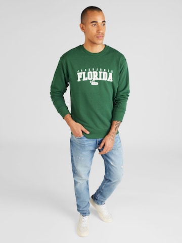 Felpa 'CORY' di JACK & JONES in verde